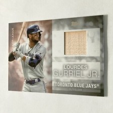 2020 Topps Lourdes Gurriel Jr Toronto Blue Jays Bat Relic#MLM-LG
