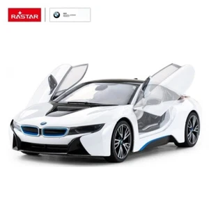 1/14 Rastar BMW i8 RC Car White - Picture 1 of 3