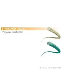 12er Pack ETHIBOND EXCEL DA1 Black 5/0 Grün Geflochten 45cm Nahtmaterial - Bild 1 von 1