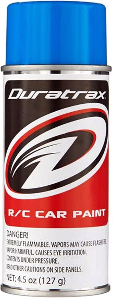 Duratrax DTXR4282 PC282 Polycarb Spray Fluorescent Blue Spray RC Bodies 4.5 oz - Image 1 of 1