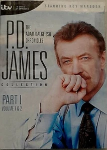 P.D. James - The Adam Dalgliesh Chronicales | Collection (DVD, 2017) Reg 4. - Picture 1 of 4