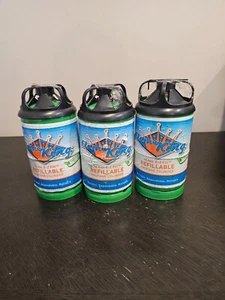 Flame King YSN164 1.4 lb Refillable Propane Cylinder - Green 3PACK - Picture 1 of 5