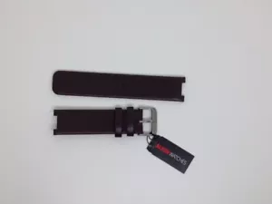 Genuine AL13001 Alessi Brown leather watch band for Out Time model. - Bild 1 von 2