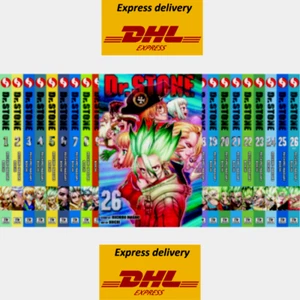 Dr Stone Riichiro Inagaki Manga English Vol 1-26 Complete Set Comic -DHL Express - Picture 1 of 18