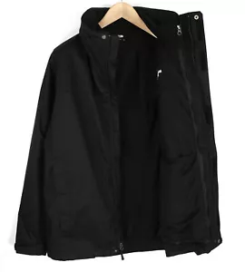 The North Face Evolve II Triclimate Herren Jacke M Schwarz 2in1 Versteckt Kapuze - Bild 1 von 14
