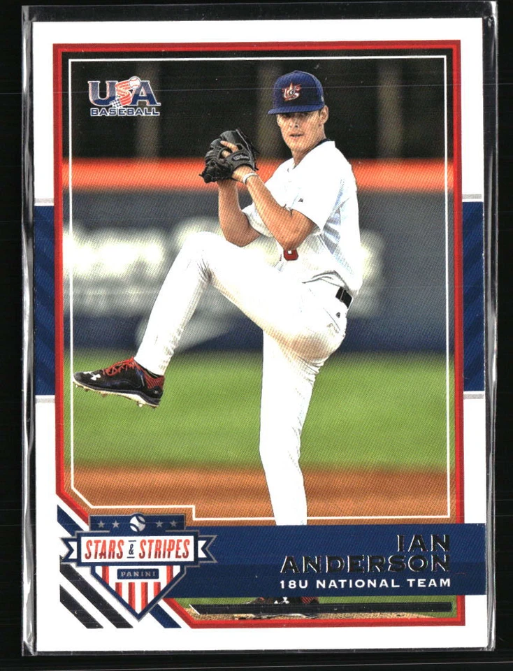Ian Anderson 2017 Panini Stars and Stripes #69 Baseball Card - Image 1 of 2