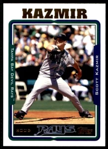 2005 TOPPS #490 SCOTT KAZMIR TAMPA BAY DEVIL RAYS - Picture 1 of 2