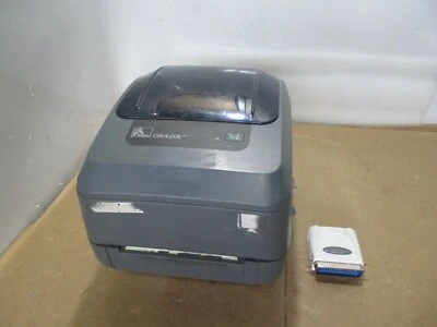 ZEBRA GK420TT Thermal Transfer Label Printer  GK42-102520-00 w/ TL-PS110P - Image 1 of 4