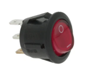DE LONGHI Hierro, INTERRUPTOR 1 POLO ROJO 0-1,0AT2135760200,5094525, STIRMATIC 2200, - Imagen 1 de 1