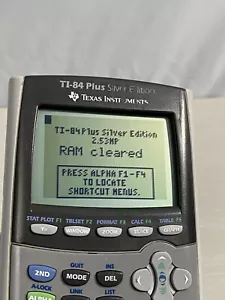 Texas Instruments TI-84 Plus Silver Edition Graphing Calculator Parts Only - Picture 1 of 17