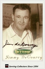 1996 Futera Cricket Heritage Collection Signature Card NO20 J.Courcy