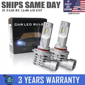 9005 HB3 LED Headlight Super Bright Bulbs Kit White 6500K 360000LM High/Low Beam - Picture 1 of 14