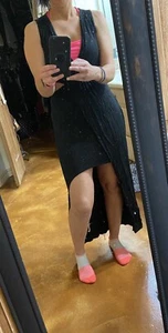 Black high low dress medium - Picture 1 of 3