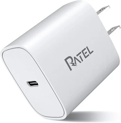 For iPhone 12 Pro/11/13 Pro Max/XR/iPad Fast Charger 20W PD Power Adapter Type-C - Image 1 of 4