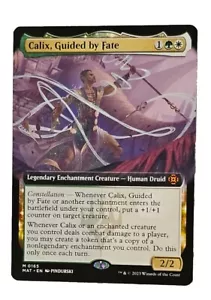 MTG Magic The Gathering - Calix, Guided by Fate - March of the Machine 165 NM/M - Picture 1 of 3