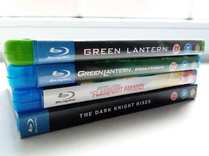 4 DC Blu-Ray - Green Lantern Justice League & The Dark Knight Rises - Picture 1 of 5