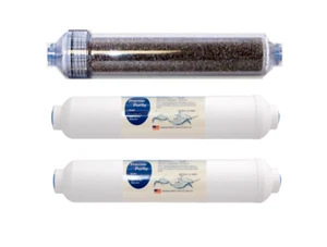 3 Replacement Inline Filters for Portable & Mini RODI Reverse Osmosis Systems - Picture 1 of 1