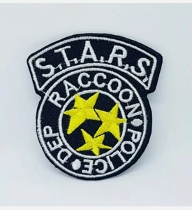 Resident Evil STARS RCPD Iron Sew on Embroidered patch - Foto 1 di 1