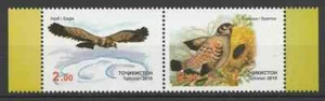 Tajikistan 2015 Birds, Eagle, Sparrow 2 MNH stamps - Picture 1 of 1