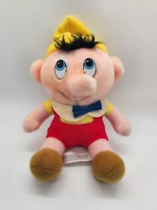 Disney Pinocchio Hardees 8" Plush Sitting Vintage 1985 Pre-Owned - Picture 1 of 9