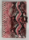Pink Faux Snake Skin Patent Textured 10" Tablet Cover Case