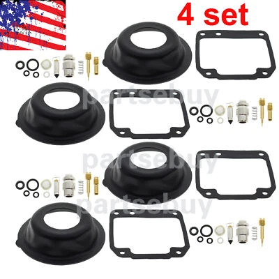  For 1981-1983 YAMAHA XJ550 XJ 550 Maxim 550 Carburetor Repair Diaphragm Kit US - Image 1 of 4