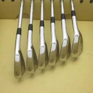 Mizuno Pro 221 Iron Set 6pcs 5-Pw Flex X Extra Stiff Dynamic Gold HT X100 - Picture 1 of 8
