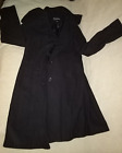 Black wool blend coat, Guess brand, woman's junior M
