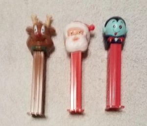 Pez Spender Rudolph Rentier Santa Dracula - Bild 1 von 5