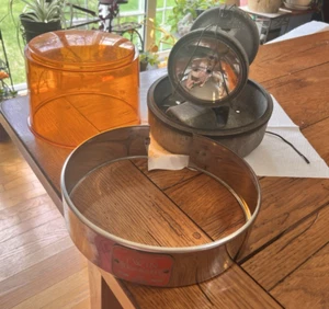 VINTAGE FEDERAL SIGN & SIGNAL CO TWIN BEACON RAY MODEL 11 MOTOR HEAD DOME GLOBE - Picture 1 of 16