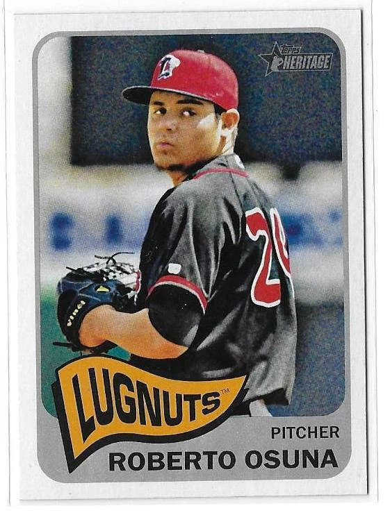 2014 TOPPS HERITAGE MINORS - ROBERTO OSUNA - Image 1 of 1
