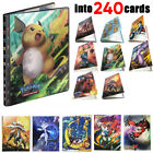 Trading Cards Album 240 Cards Game Binder Book Collection Folder Holder