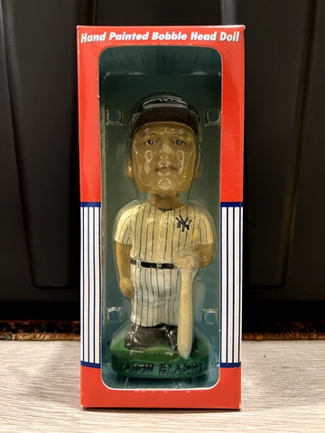 2001 Jason Giambi Bobblehead Bobble Dobble New York Yankees MLB MLBPA New In Box Cover