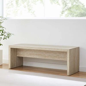 Mirella Bench in Travertine - Picture 1 of 10