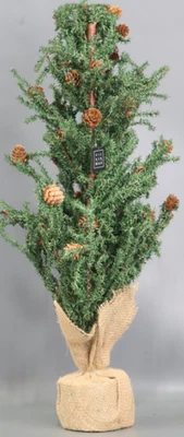 Vickerman 42  Caramel Pine Artificial Christmas Tree Unlit  Seasonal Indoor Hom - Image 1 of 4