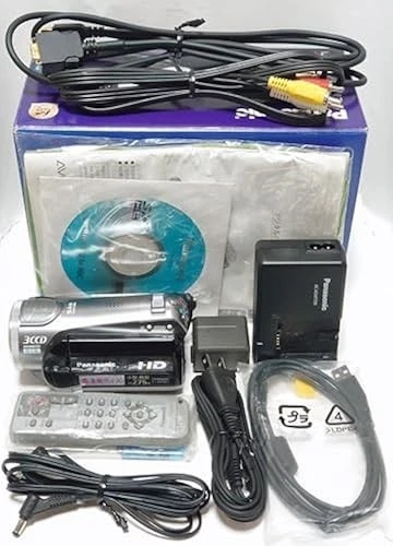 Panasonic HDC-SD9 Silver Digital HD Vision Video Camera Camcorder w/Box - Image 1 of 4