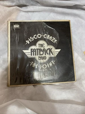 The Fatback Band Disco Crazy Single 12" Single Record In Shrink 1976 SP D401 Foto 1 de 3