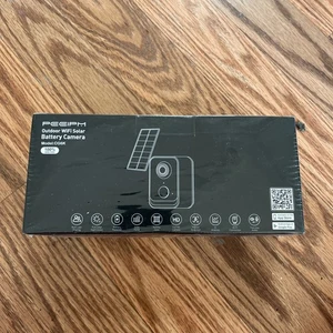 Cámara con batería solar Peeipm exterior Wi-Fi CG6K nueva sellada - Imagen 1 de 6
