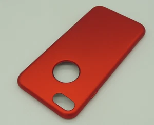 Hülle Für iPhone SE 2022 / SE 2020 / 8 / 7 TPU Case Cover Schutz Tasche Rot Red - Bild 1 von 2