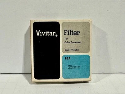 Vintage Vivitar 82A 55mm Double Threaded Color Correction Filter  - Image 1 of 4