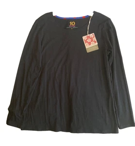 NEU Gudrun Sjoden Jersey-Top "Perle" schwarz Größe M neu mit Etikett kostenloser Versand - Bild 1 von 4