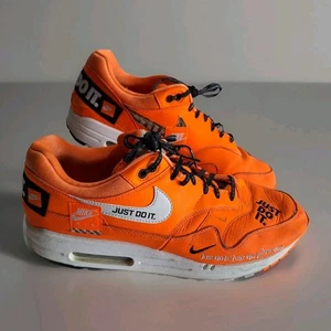 Nike Air Max 90 Just Do It Orange Black Men Sneakers A01021-800 Mens Size 11 - Picture 1 of 15
