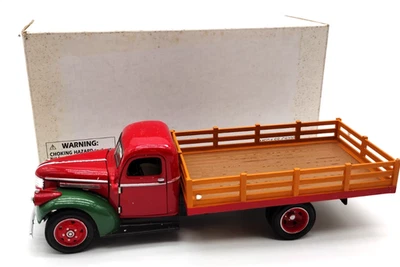 1941 Flatbed Stake Truck Diecast 1:32 Scale With Original Box And Paperwork - Image 1 of 4