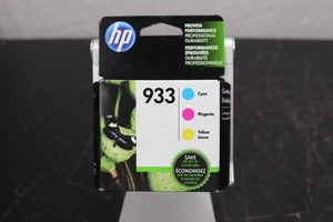 HP N9H56FN 933 Cyan Magenta Yellow Ink Cartridges - Picture 1 of 3