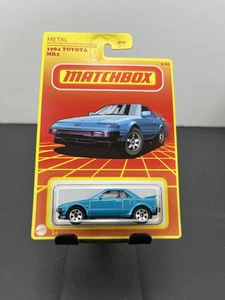 Toyota MR2 1984 Matchbox 2022 Metal Retro Series azul 3/24 - Imagen 1 de 4