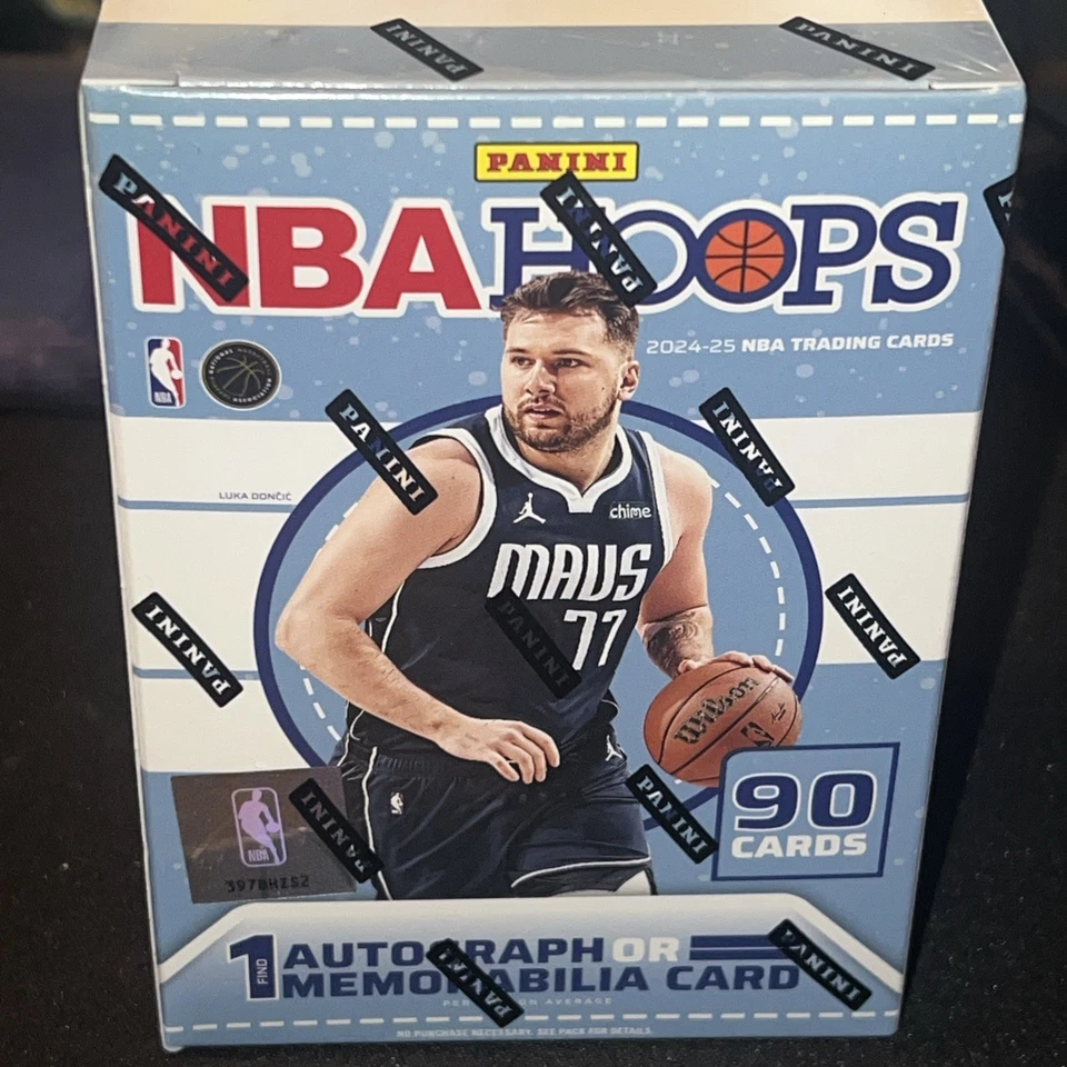 2024-25 Panini NBA Hoops Winter Holiday Basketball Factory Sealed Blaster Box