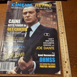 2008 Cinema Retro Limited Edition Special UK Import: Michael Caine James Bond - Picture 1 of 9