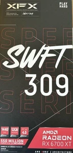 XFX SPEEDSTER SWFT 309 Radeon RX 6700 XT 12GB GDDR6 Grafikkarte - Bild 1 von 5