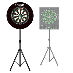 Dartscheibenständer Profi Tragbar Stativ Dartscheibe Reiseständer Schwarz - Bild 1 von 9