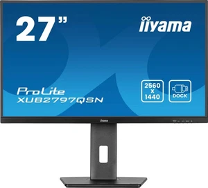 iiyama ProLite XUB2797QSN-B2 Moniteur d'ordinateur 68,6 cm (27") 2560 x 1440 pixels... - Photo 1/14